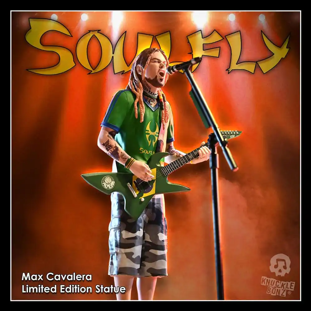Soulfly Rock Iconz Max Cavalera szobor figura 22 cm termékfotó