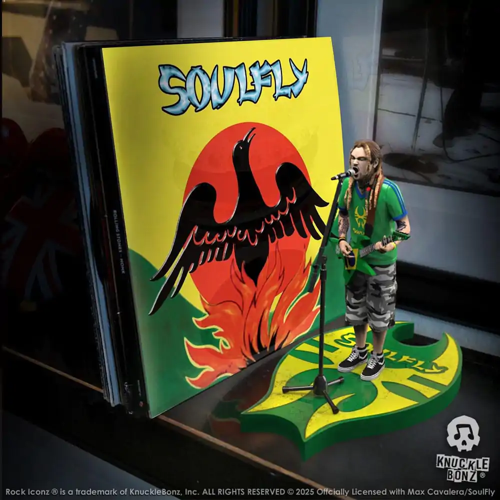 Soulfly Rock Iconz Max Cavalera szobor figura 22 cm termékfotó