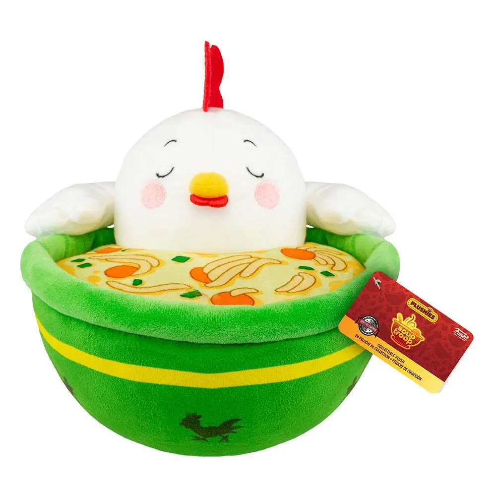 Soup Troop Paka Paka Chicken Noodle plüss figura 18 cm termékfotó