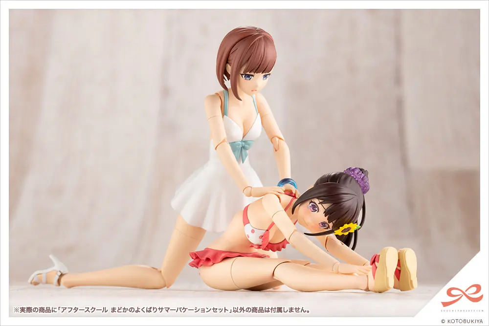 Sousai Shojo Teien Model Kit Accesoory Set 1/10 After School Madoka's Well-Deserved Summer Vacation Set termékfotó