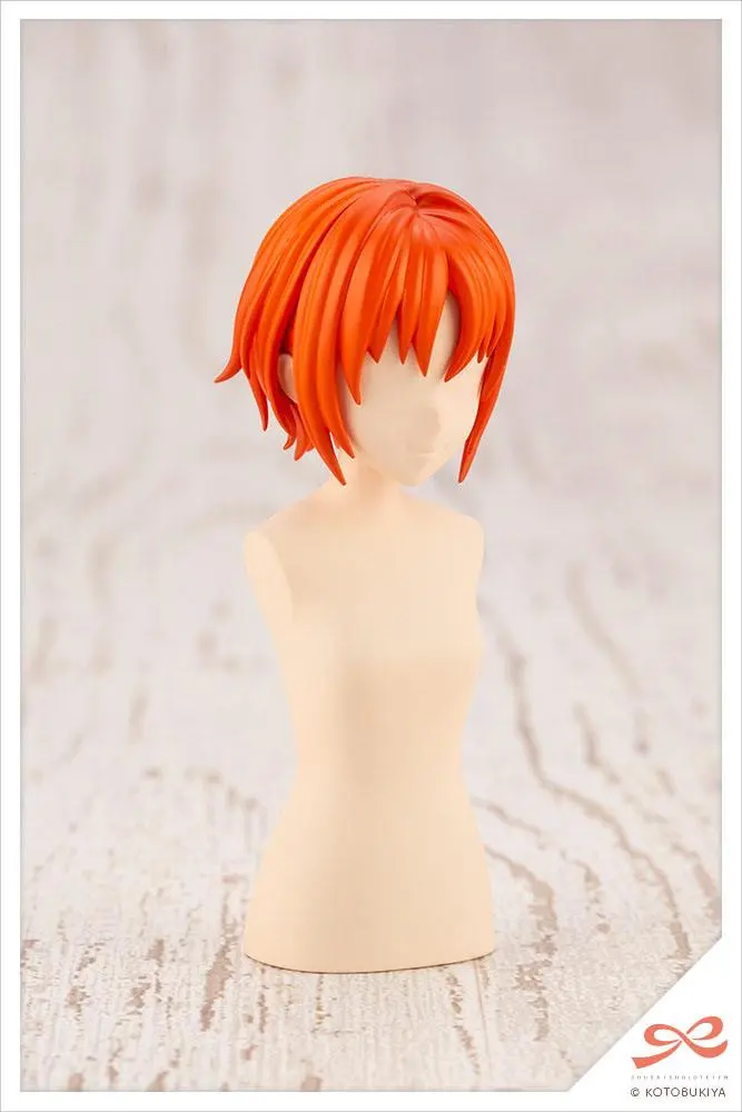 Sousai Shojo Teien 1/10 After School Short Wigs Type A Orange &amp; Purple modell készlet kiegészítő csomag termékfotó