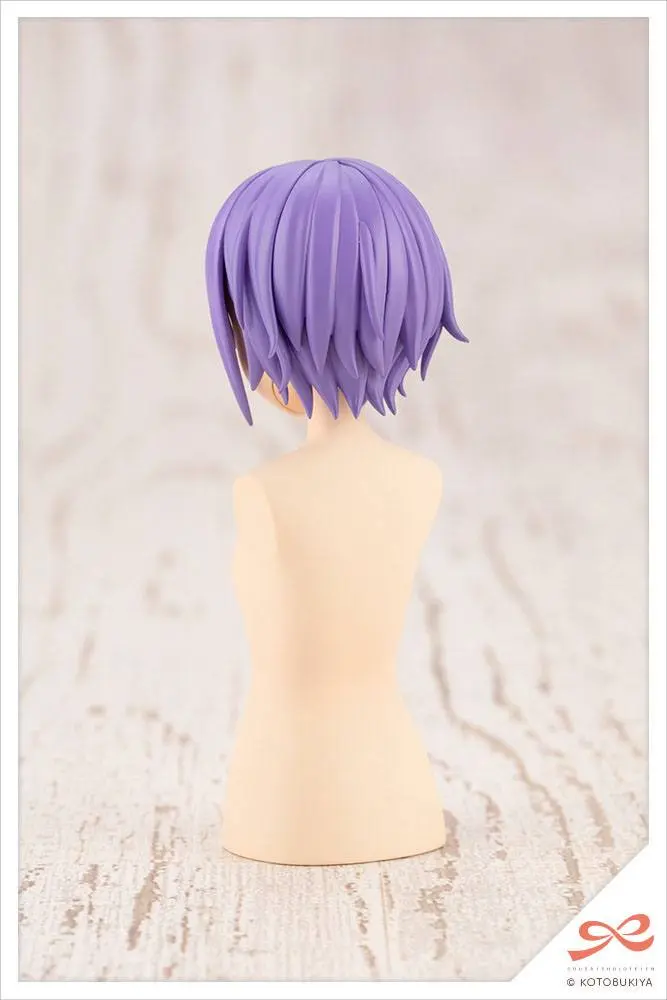 Sousai Shojo Teien 1/10 After School Short Wigs Type A Orange &amp; Purple modell készlet kiegészítő csomag termékfotó
