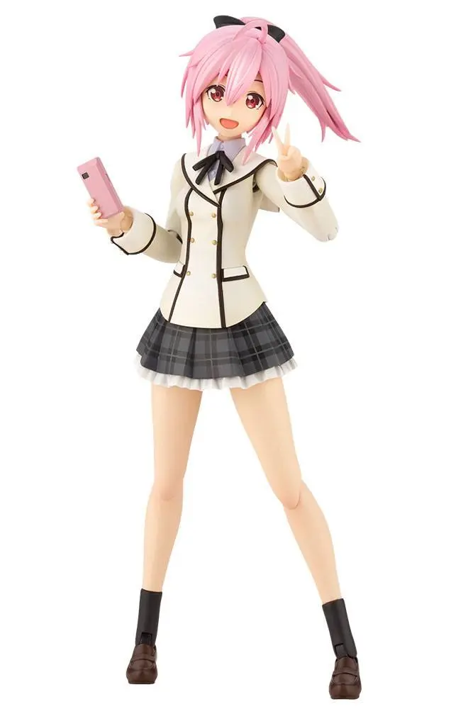 Sousai Shojo Teien 1/10 Ao Gennai Wakaba Girls' High School Winter Clothes Dreaming Style Monochrome Műanyag modell készlet 16 cm termékfotó