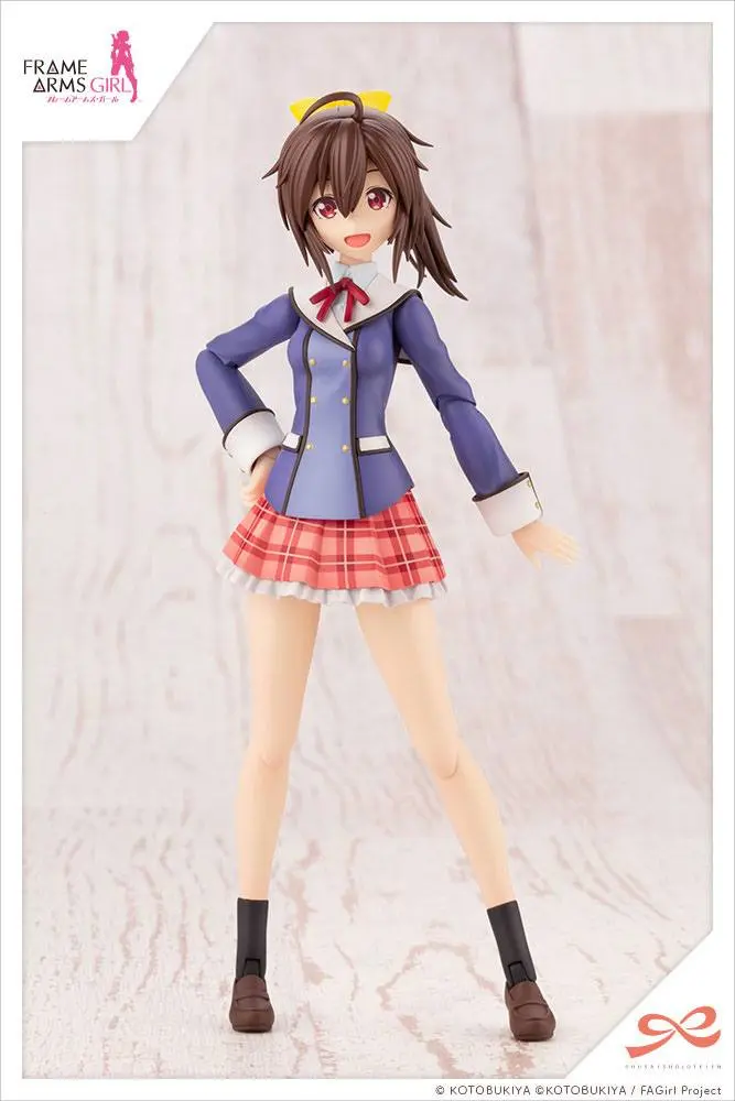 Sousai Shojo Teien 1/10 Ao Gennai Wakaba Girls' High School Winter Clothes Műanyag modell készlet 16 cm termékfotó