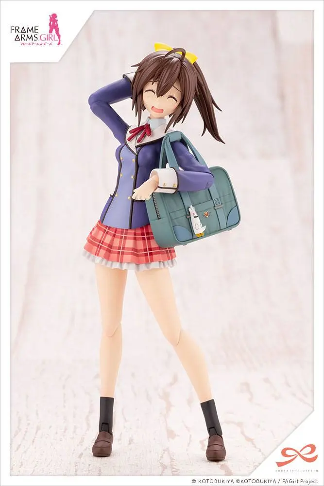 Sousai Shojo Teien 1/10 Ao Gennai Wakaba Girls' High School Winter Clothes Műanyag modell készlet 16 cm termékfotó