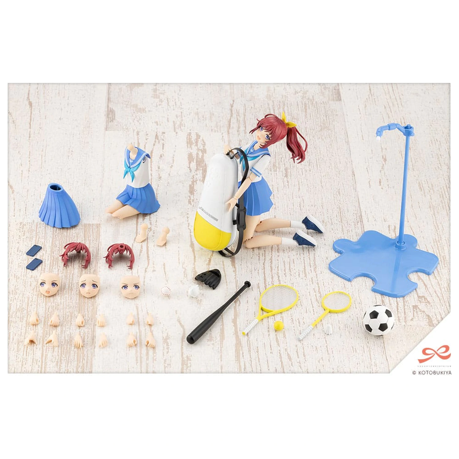 Sousai Shojo Teien 1/10 Club Manager & Sporting Goods Műanyag modell készlet 15 cm    termékfotó