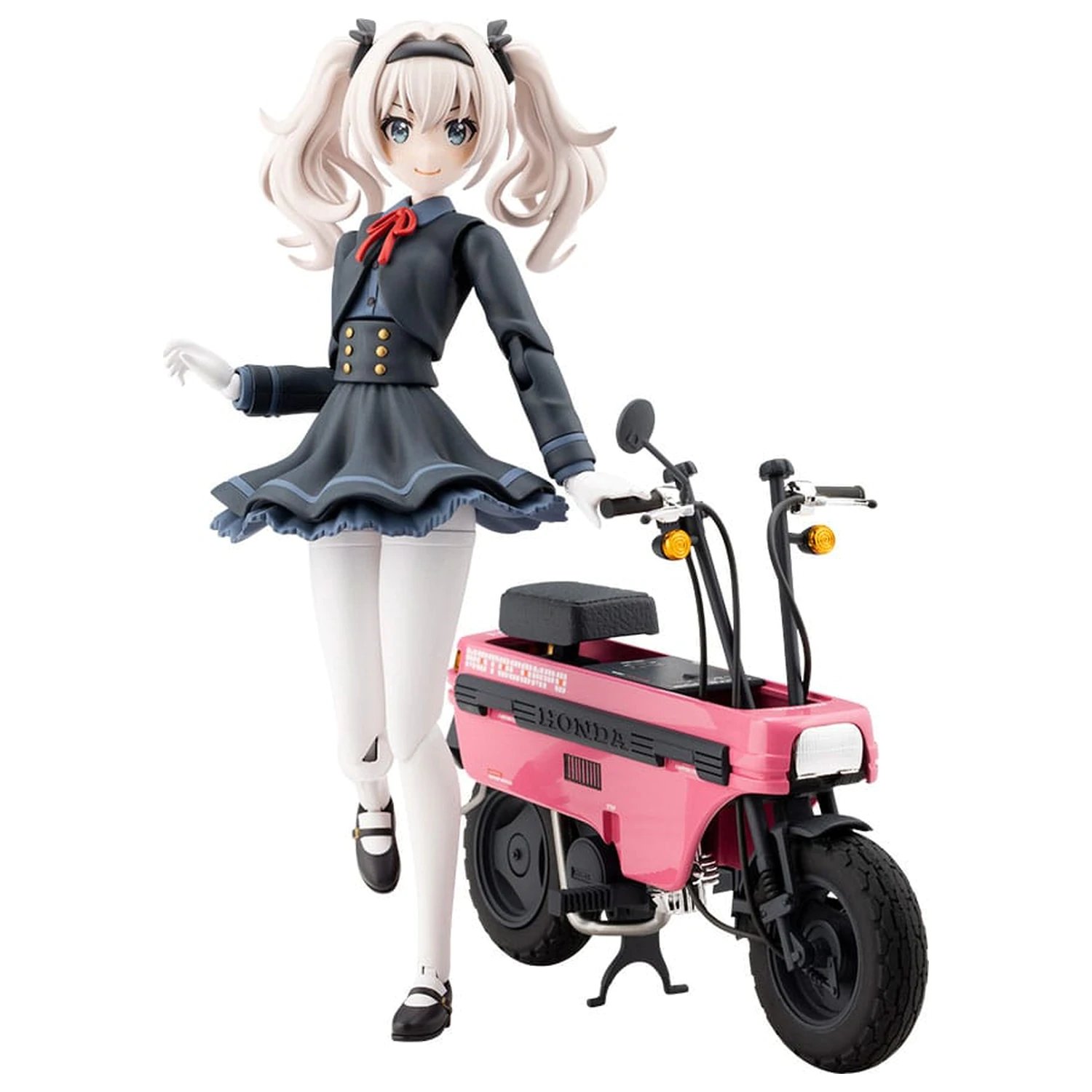 Sousai Shojo Teien 1/10 Emma Koishikawa Nocturne with Honda AB12 Motocompo Műanyag modell készlet 14 cm    termékfotó