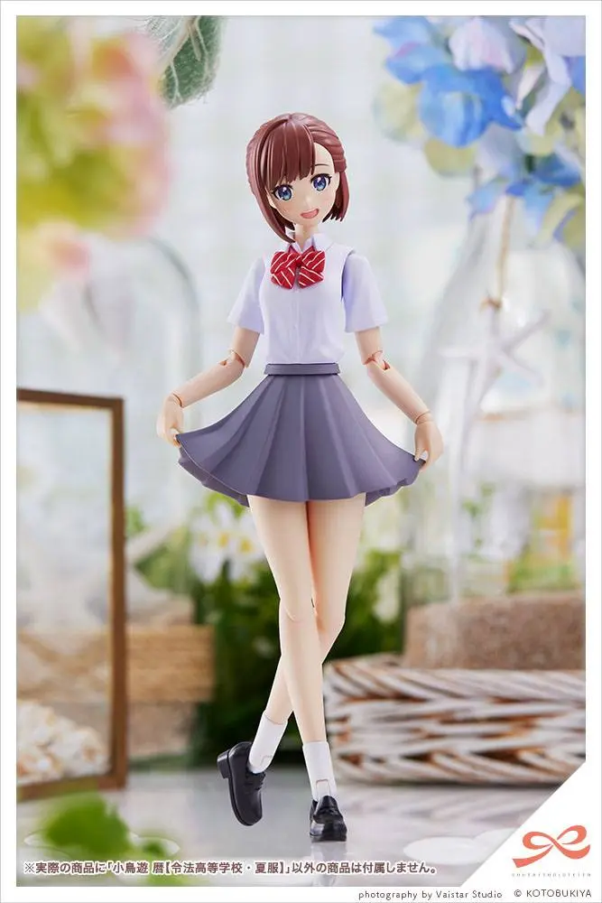 Sousai Shojo Teien 1/10 Koyomi Takanashi Ryobu High School Summer Clothes Műanyag modell készlet 15 cm termékfotó