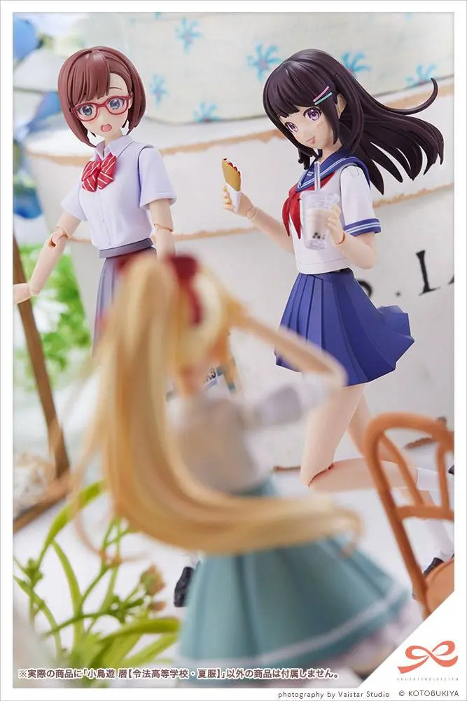 Sousai Shojo Teien 1/10 Koyomi Takanashi Ryobu High School Summer Clothes Műanyag modell készlet 15 cm termékfotó
