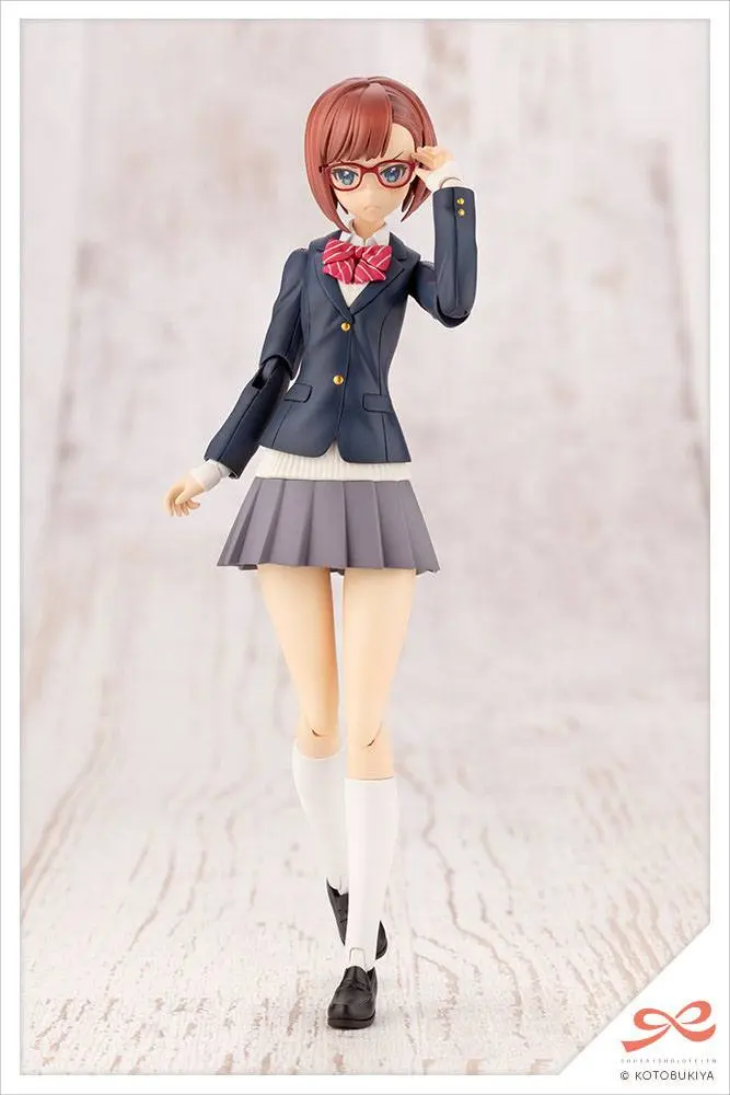 Sousai Shojo Teien 1/10 Koyomi Takanashi Ryobu High School Winter Clothes Műanyag modell készlet 15 cm termékfotó