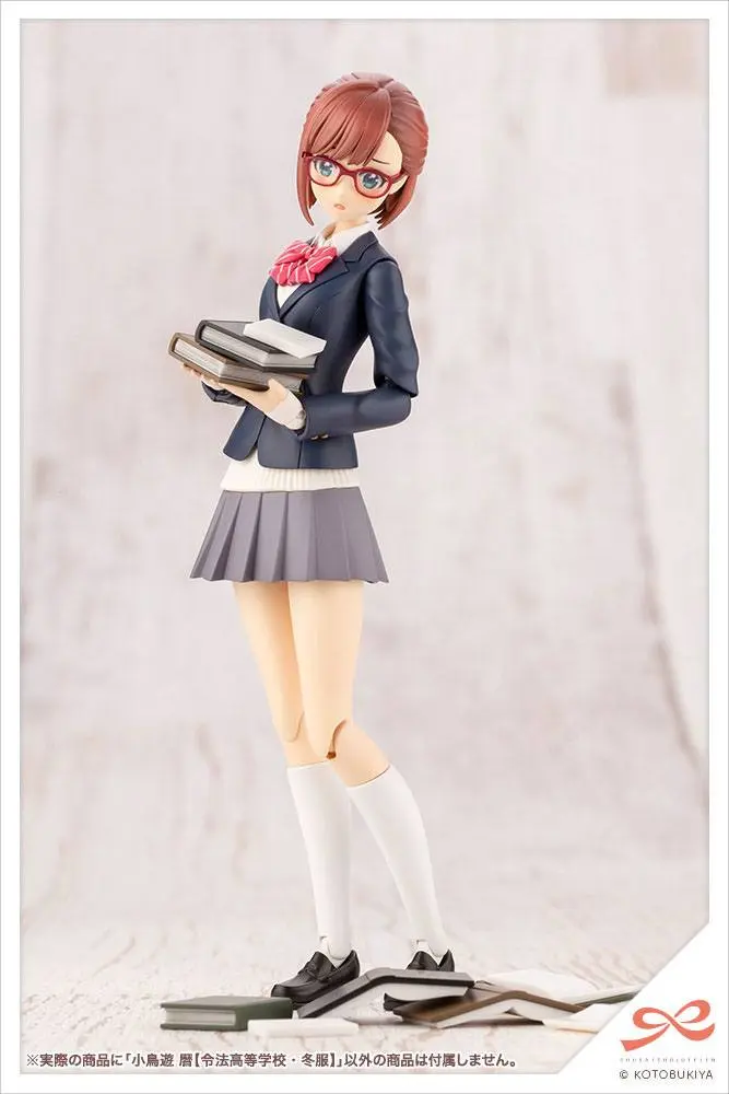 Sousai Shojo Teien 1/10 Koyomi Takanashi Ryobu High School Winter Clothes Műanyag modell készlet 15 cm termékfotó