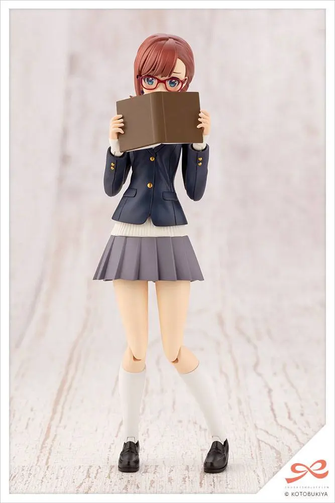 Sousai Shojo Teien 1/10 Koyomi Takanashi Ryobu High School Winter Clothes Műanyag modell készlet 15 cm termékfotó