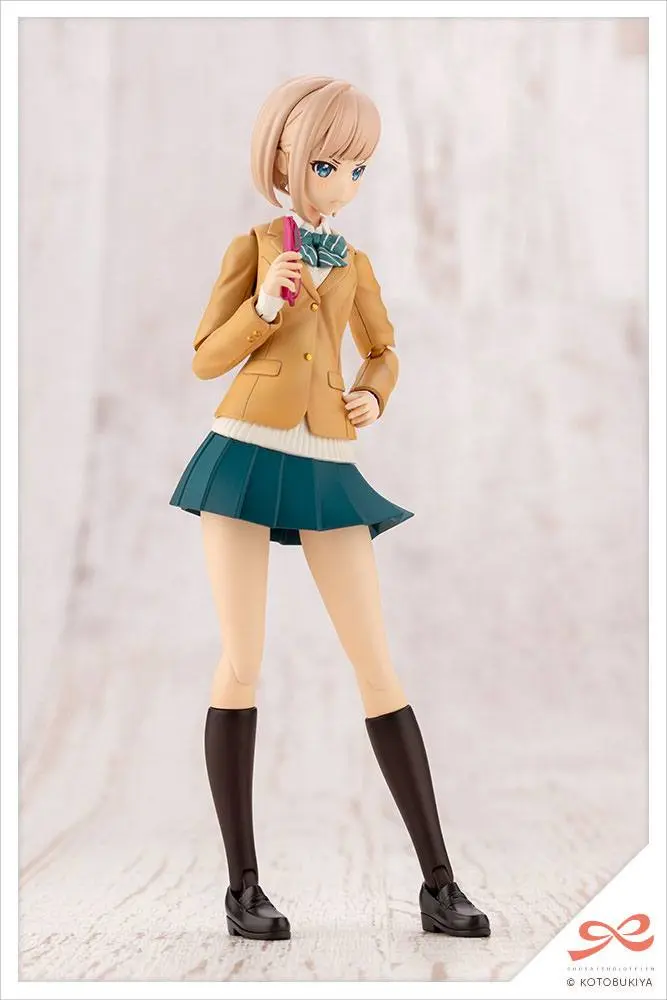 Sousai Shojo Teien 1/10 Koyomi Takanashi Ryobu High School Winter Clothes Műanyag modell készlet 15 cm termékfotó