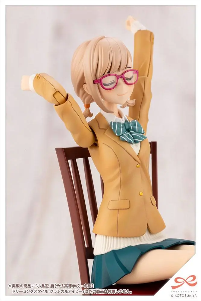 Sousai Shojo Teien 1/10 Koyomi Takanashi Ryobu High School Winter Clothes Műanyag modell készlet 15 cm termékfotó