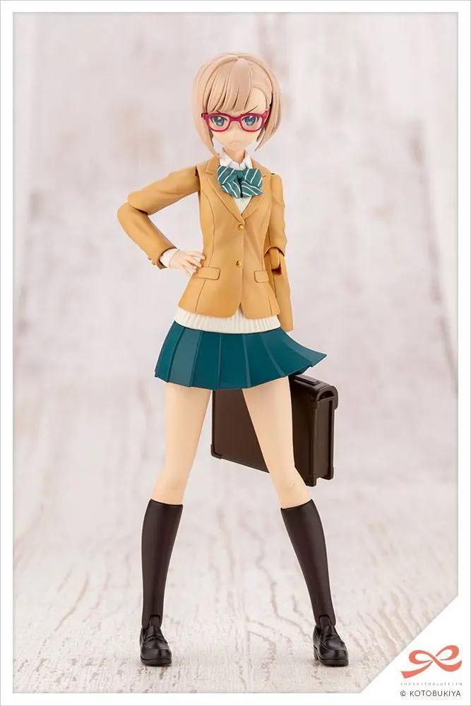 Sousai Shojo Teien 1/10 Koyomi Takanashi Ryobu High School Winter Clothes Műanyag modell készlet 15 cm termékfotó