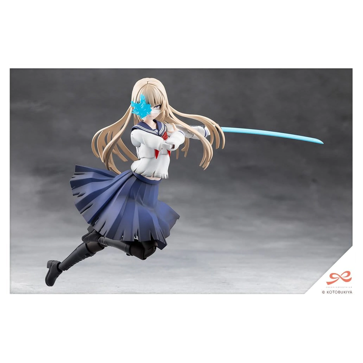 Sousai Shojo Teien 1/10 Kuon Yakushiji Maria Kagaribi Damage Ver. School Girl Emulation műanyag modell készlet 16 cm termékfotó