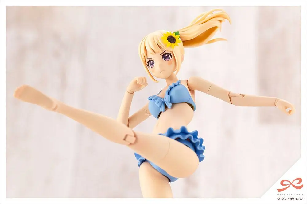Sousai Shojo Teien 1/10 Madoka Yuki Swim Style Dreaming Style Sunny Sky Műanyag modell készlet 15 cm termékfotó