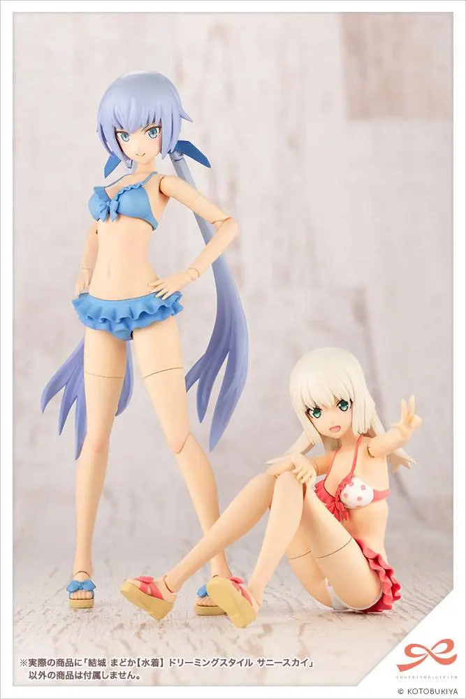 Sousai Shojo Teien 1/10 Madoka Yuki Swim Style Dreaming Style Sunny Sky Műanyag modell készlet 15 cm termékfotó