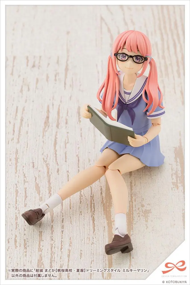 Sousai Shojo Teien 1/10 Madoka Yuki Touou High School Summer Clothes Style Miky Marine Műanyag modell készlet 15 cm termékfotó