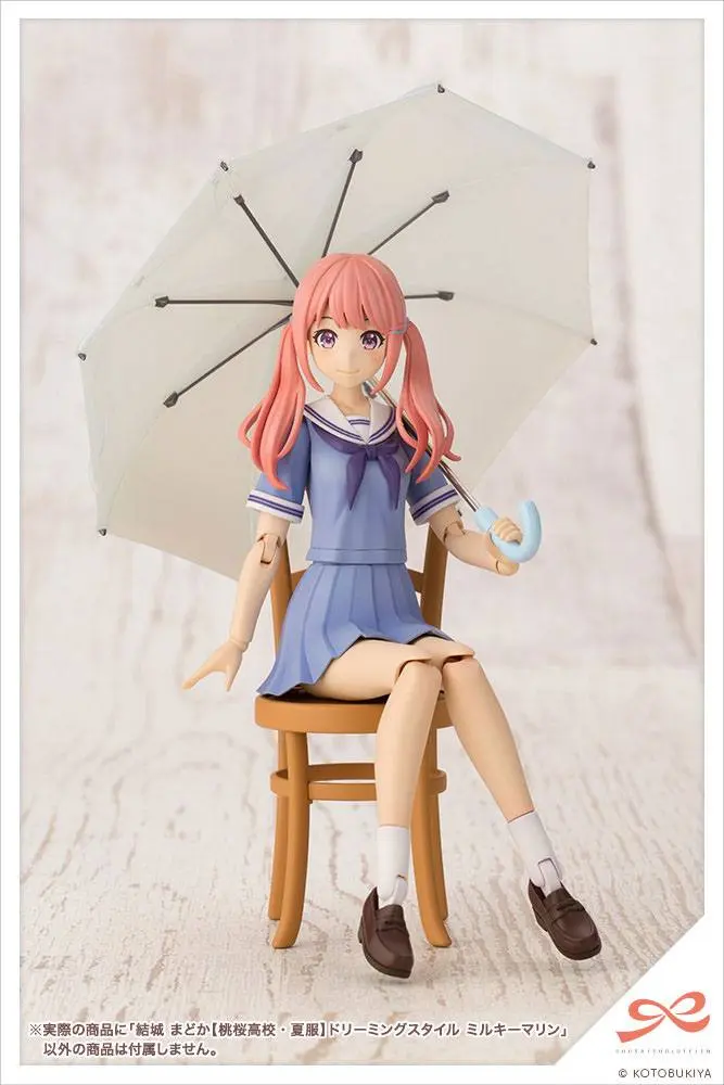 Sousai Shojo Teien 1/10 Madoka Yuki Touou High School Summer Clothes Style Miky Marine Műanyag modell készlet 15 cm termékfotó