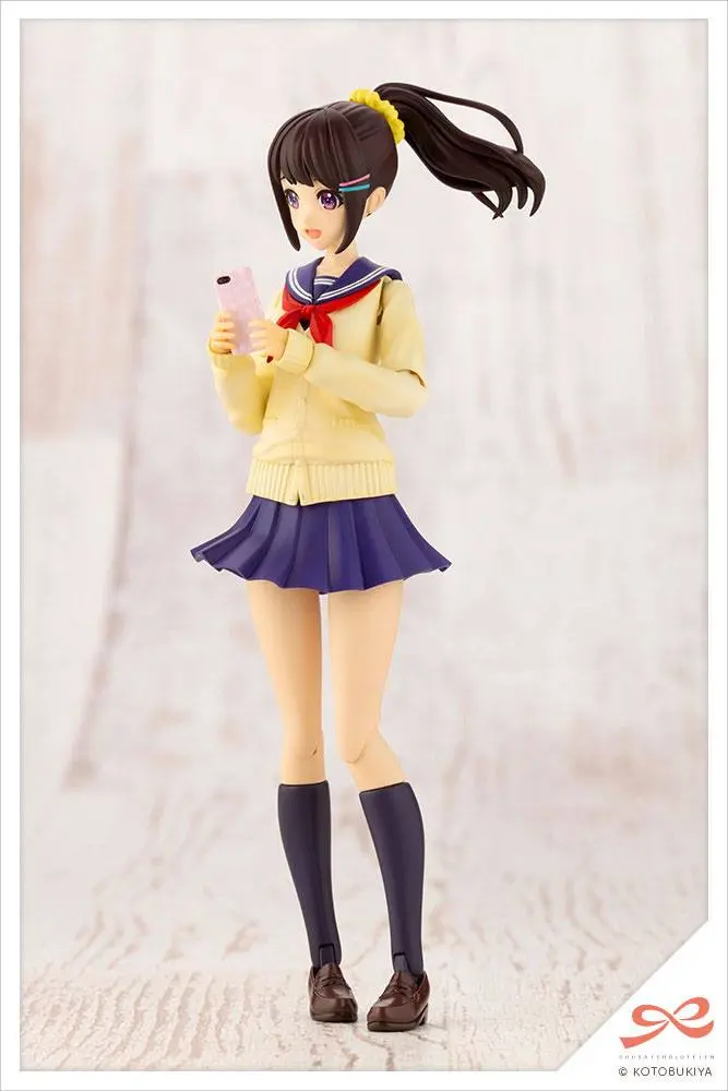 Sousai Shojo Teien 1/10 Madoka Yuki Touou High School Winter Clothes Műanyag modell készlet 15 cm termékfotó