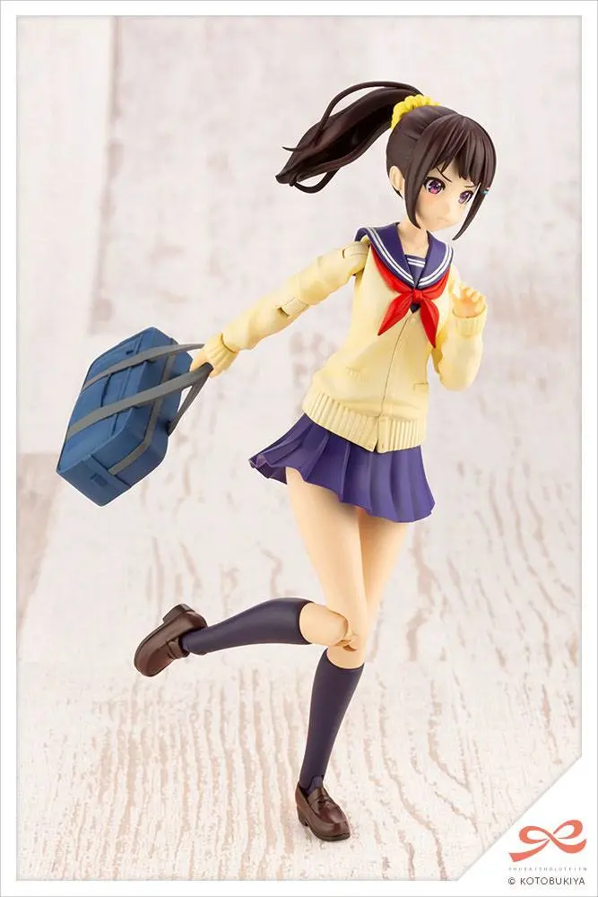 Sousai Shojo Teien 1/10 Madoka Yuki Touou High School Winter Clothes Műanyag modell készlet 15 cm termékfotó