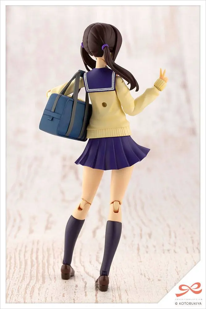 Sousai Shojo Teien 1/10 Madoka Yuki Touou High School Winter Clothes Műanyag modell készlet 15 cm termékfotó