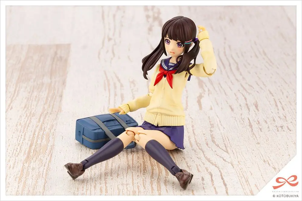 Sousai Shojo Teien 1/10 Madoka Yuki Touou High School Winter Clothes Műanyag modell készlet 15 cm termékfotó