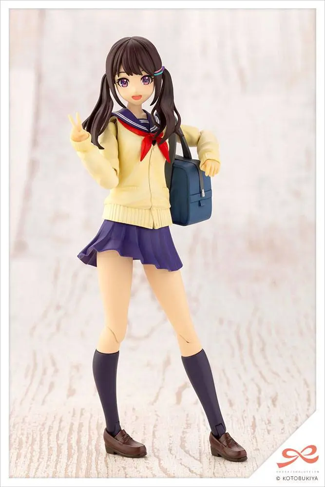 Sousai Shojo Teien 1/10 Madoka Yuki Touou High School Winter Clothes Műanyag modell készlet 15 cm termékfotó