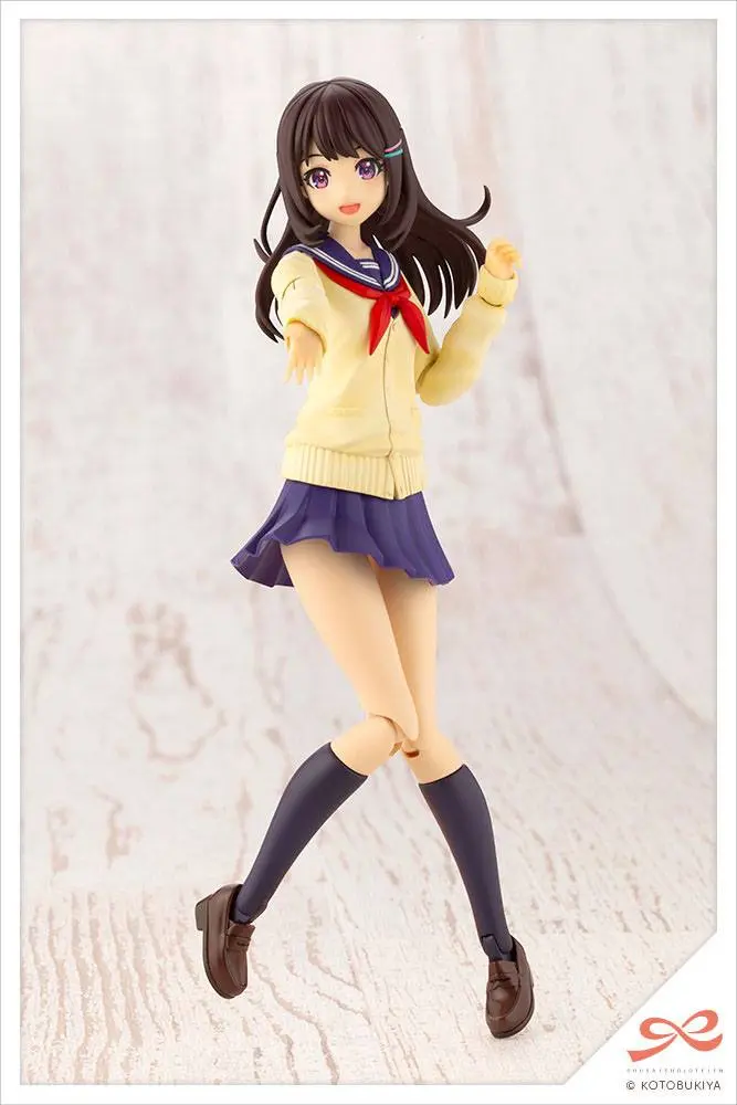 Sousai Shojo Teien 1/10 Madoka Yuki Touou High School Winter Clothes Műanyag modell készlet 15 cm termékfotó