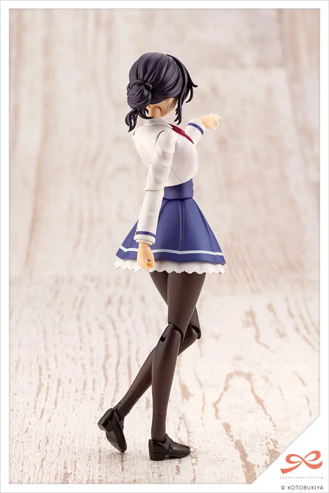 Sousai Shojo Teien 1/10 Ritsuka Saeki St. Iris Gauken Girls' High School Winter Clothes Dreaming Style Snow White Műanyag modell készlet 16 cm termékfotó