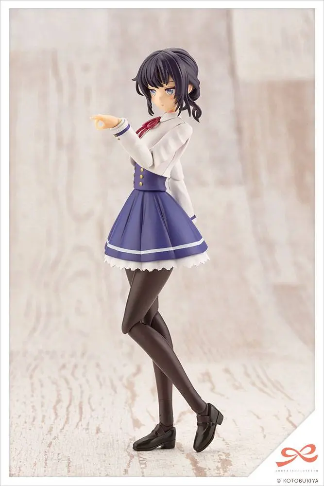 Sousai Shojo Teien 1/10 Ritsuka Saeki St. Iris Gauken Girls' High School Winter Clothes Dreaming Style Snow White Műanyag modell készlet 16 cm termékfotó