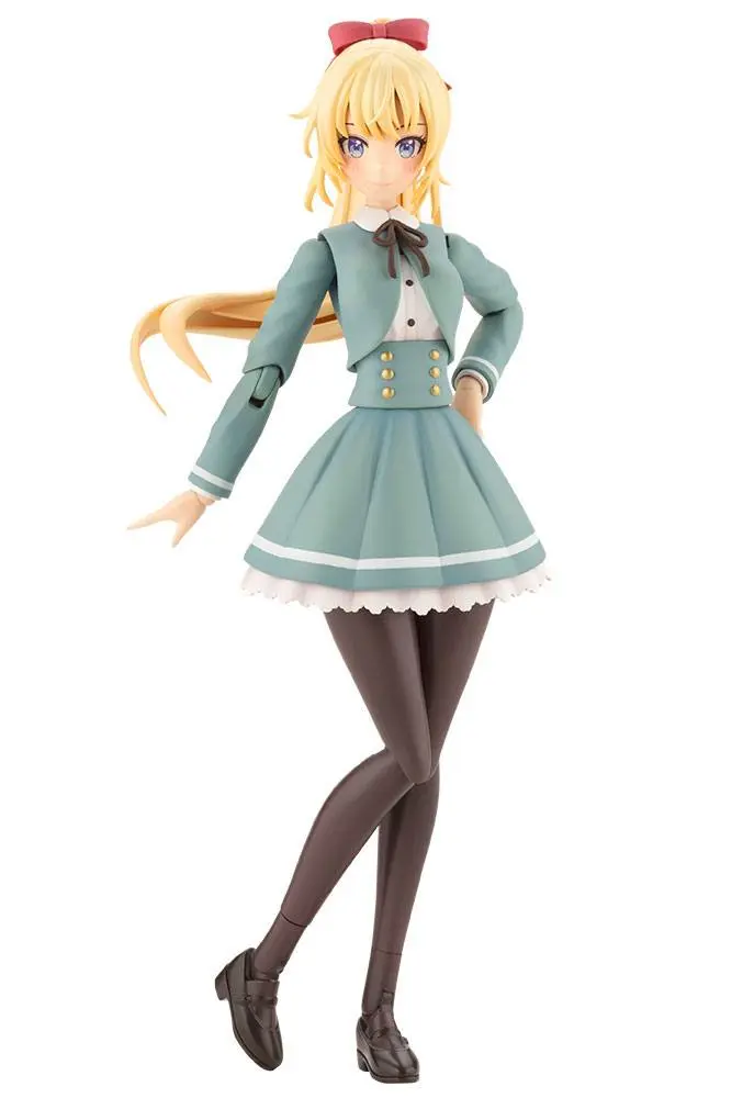 Sousai Shojo Teien 1/10 Ritsuka Saeki St. Iris Gauken Girls' High School Winter Clothes Műanyag modell készlet 16 cm termékfotó