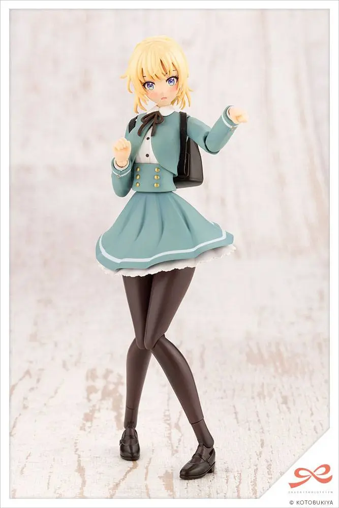 Sousai Shojo Teien 1/10 Ritsuka Saeki St. Iris Gauken Girls' High School Winter Clothes Műanyag modell készlet 16 cm termékfotó