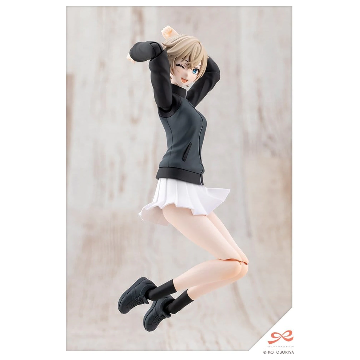 Sousai Shojo Teien 1/10 Rui Saotome Touhou High School Tracksuit Dreaming Style Midnight Onyx Műanyag modell készlet 16 cm termékfotó