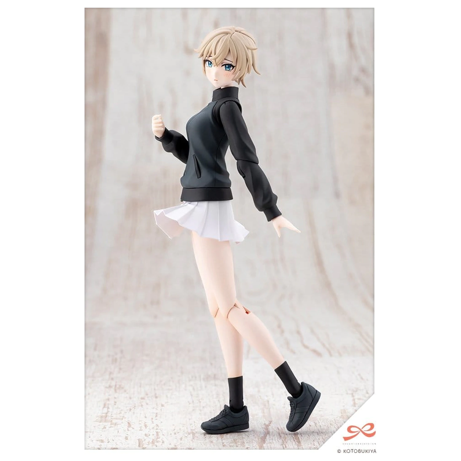 Sousai Shojo Teien 1/10 Rui Saotome Touhou High School Tracksuit Dreaming Style Midnight Onyx Műanyag modell készlet 16 cm termékfotó