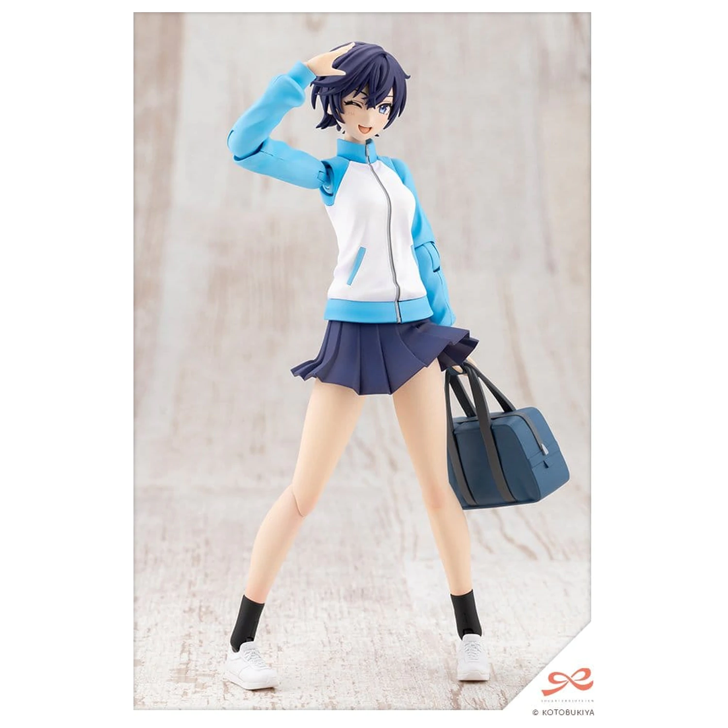Sousai Shojo Teien 1/10 Rui Saotome Touhou High School Tracksuit Műanyag modell készlet 16 cm termékfotó