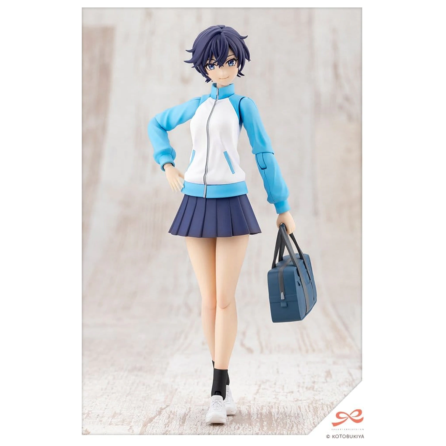 Sousai Shojo Teien 1/10 Rui Saotome Touhou High School Tracksuit Műanyag modell készlet 16 cm termékfotó