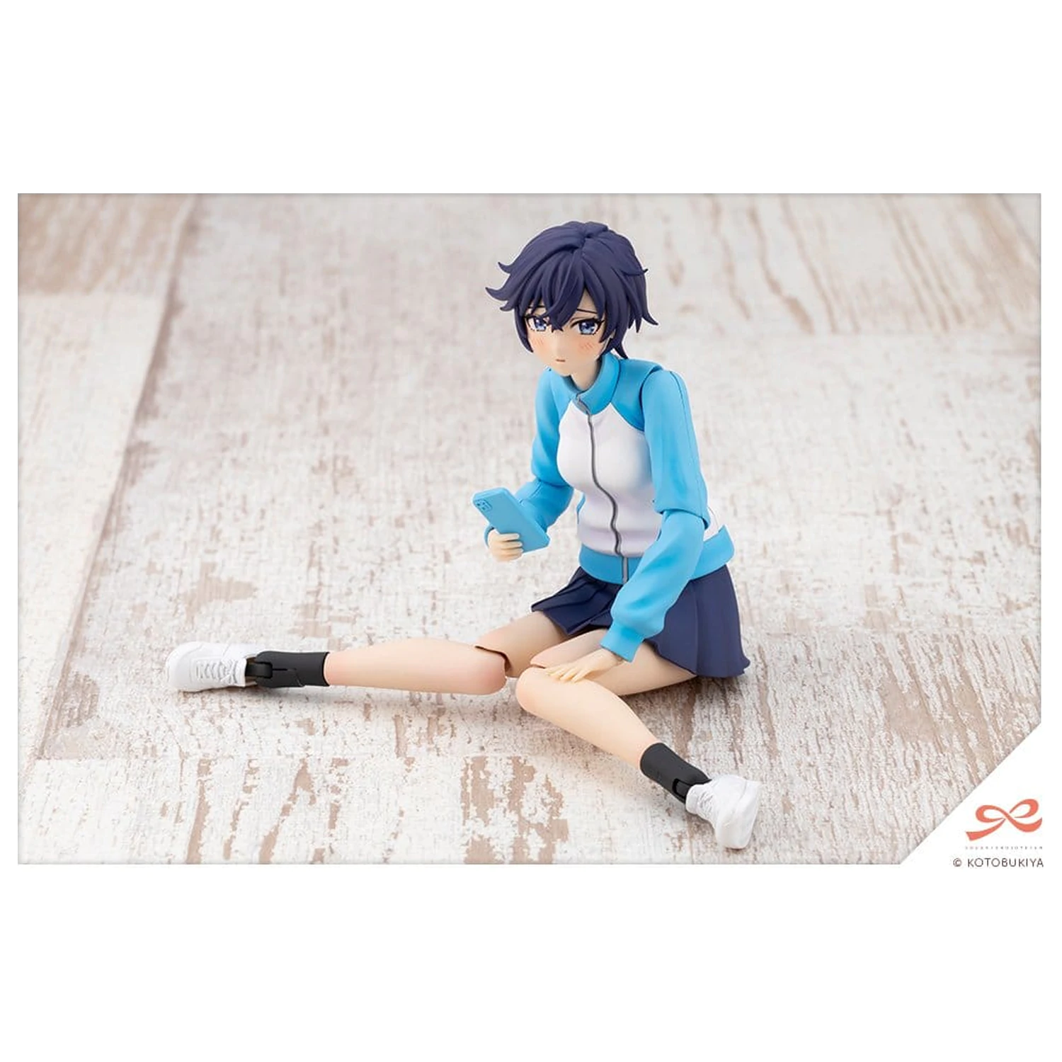 Sousai Shojo Teien 1/10 Rui Saotome Touhou High School Tracksuit Műanyag modell készlet 16 cm termékfotó