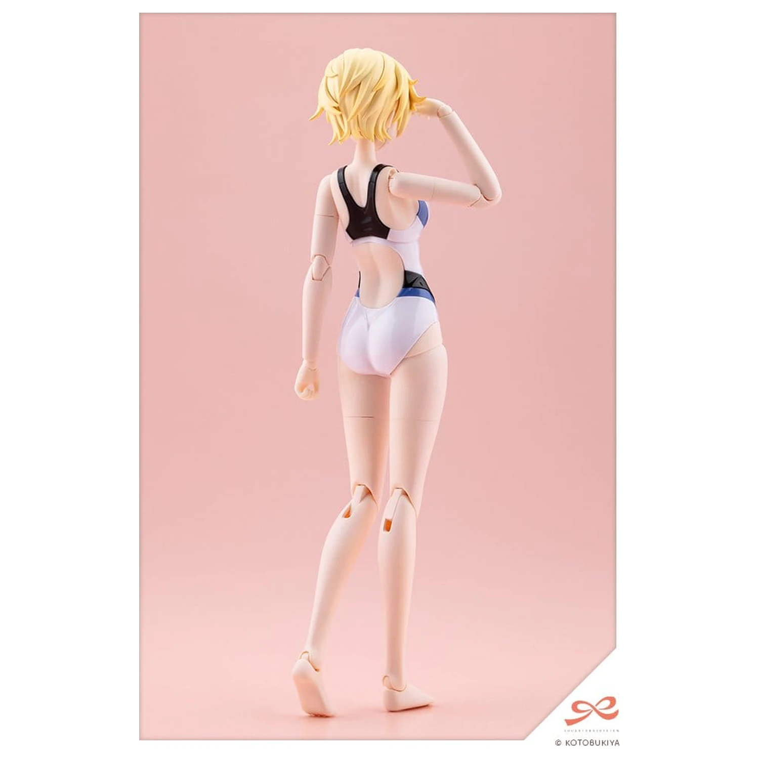Sousai Shojo Teien 1/10 Rui Saotome Touou High School Competitive Swimsuit Dreaming Style White Dolphin műanyag modell készlet 16 cm termékfotó