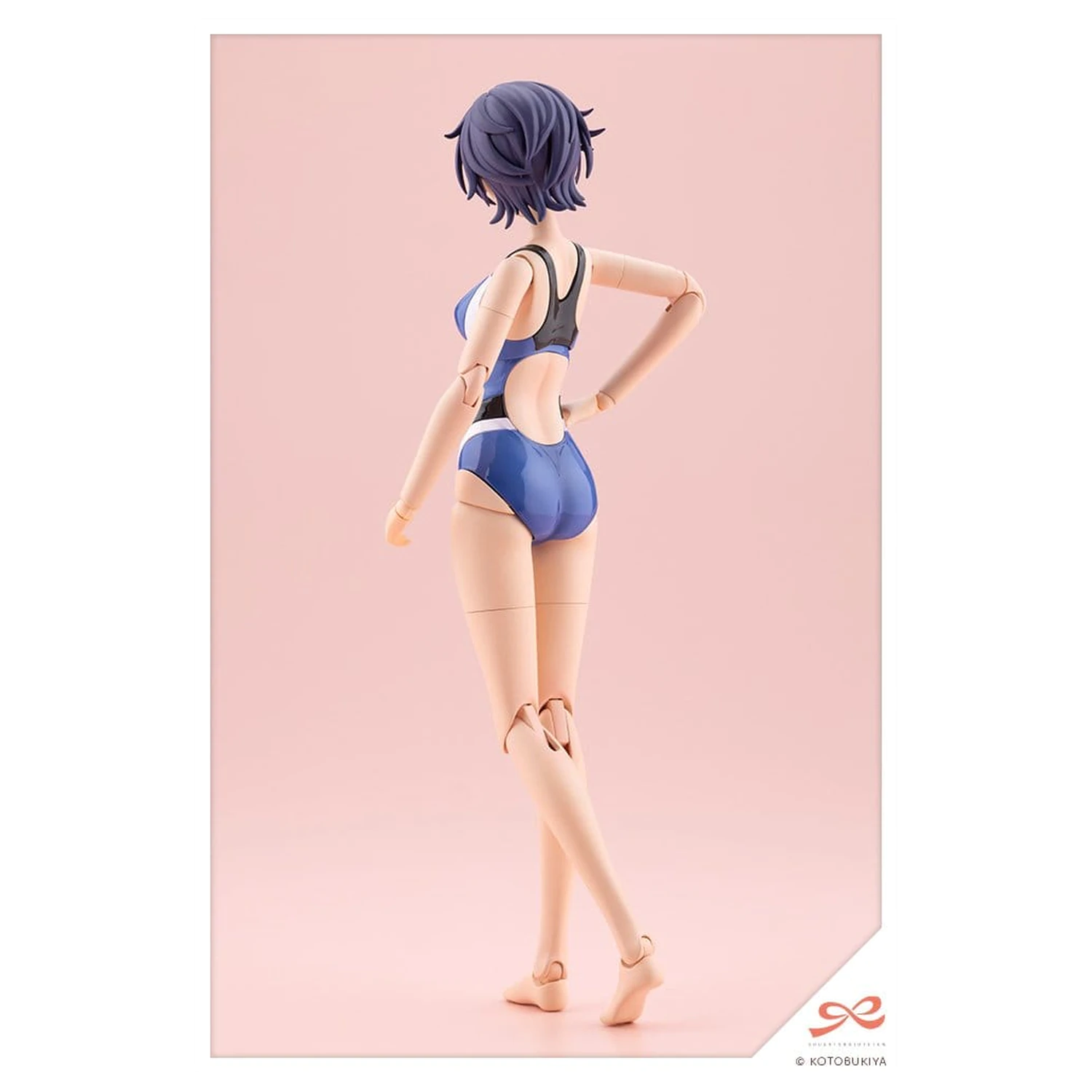 Sousai Shojo Teien 1/10 Rui Saotome Touou High School Competitive Swimsuit Műanyag modell készlet 16 cm termékfotó