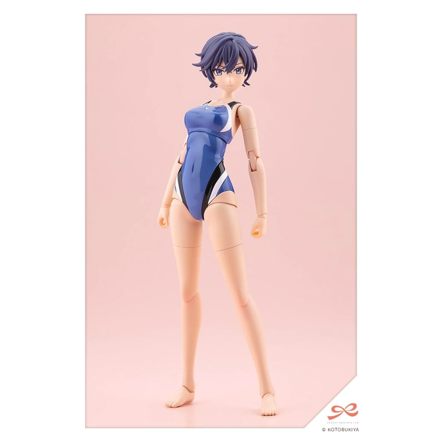Sousai Shojo Teien 1/10 Rui Saotome Touou High School Competitive Swimsuit Műanyag modell készlet 16 cm termékfotó