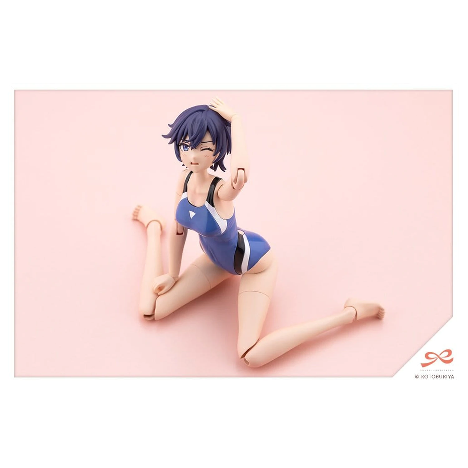 Sousai Shojo Teien 1/10 Rui Saotome Touou High School Competitive Swimsuit Műanyag modell készlet 16 cm termékfotó