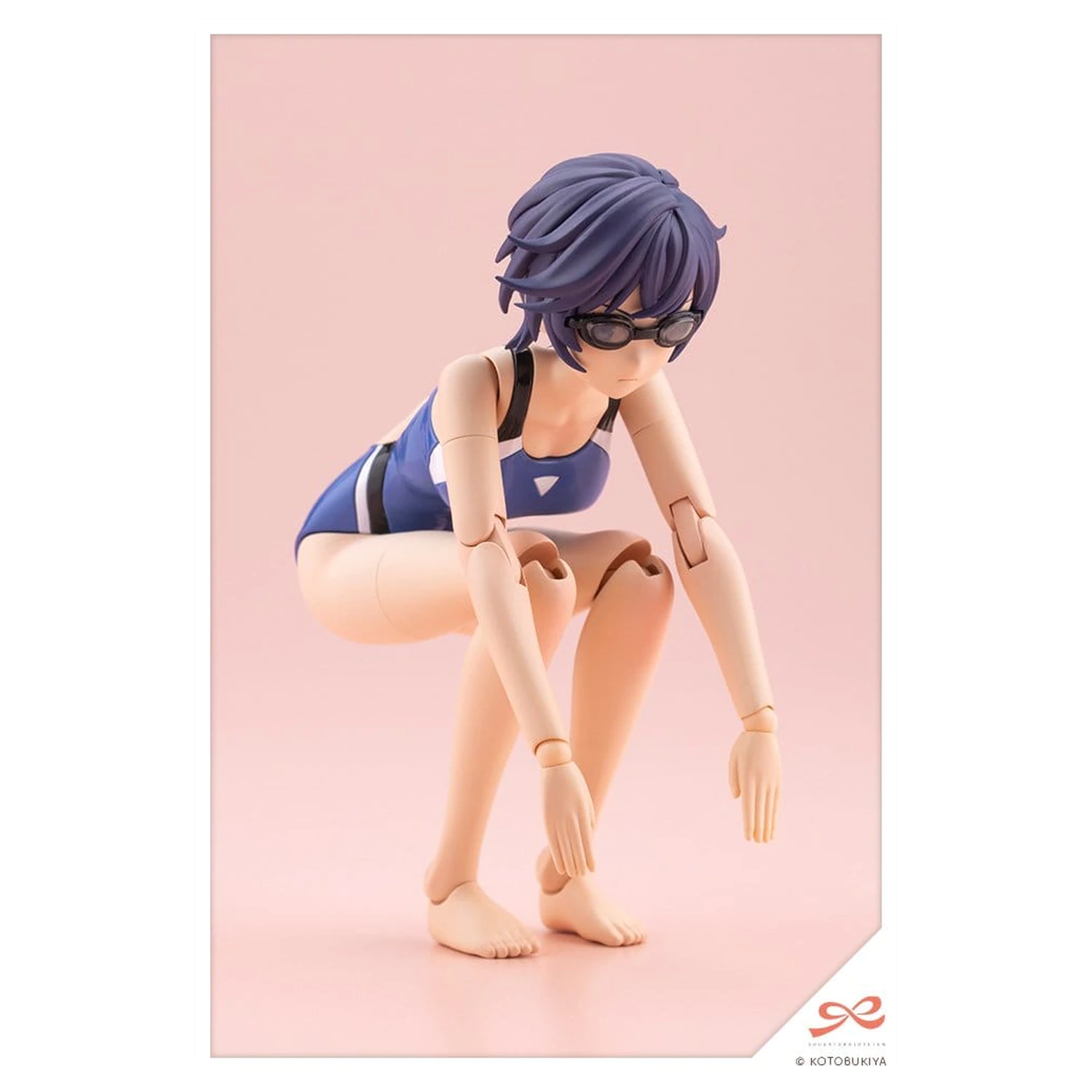 Sousai Shojo Teien 1/10 Rui Saotome Touou High School Competitive Swimsuit Műanyag modell készlet 16 cm termékfotó