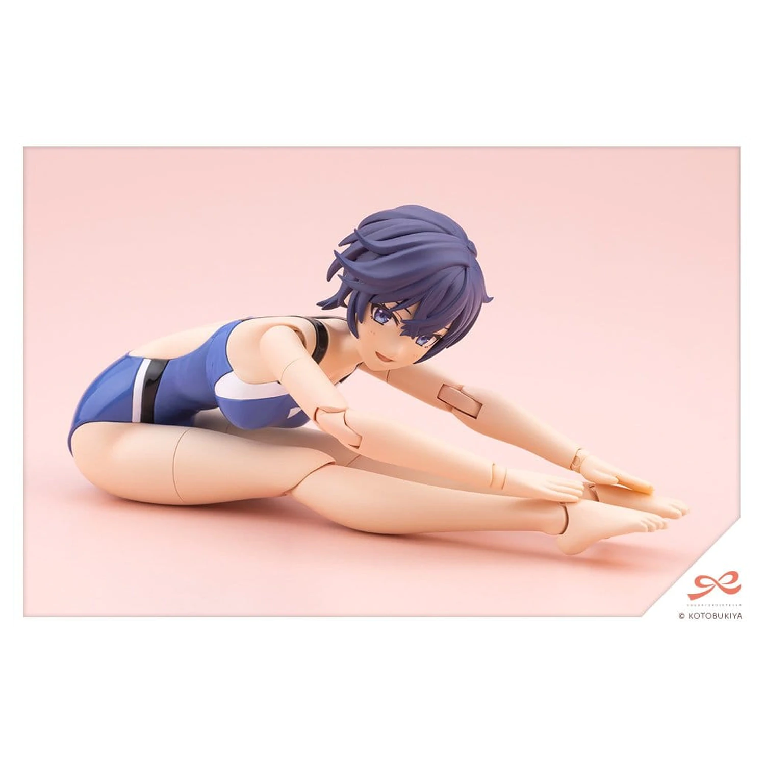Sousai Shojo Teien 1/10 Rui Saotome Touou High School Competitive Swimsuit Műanyag modell készlet 16 cm termékfotó