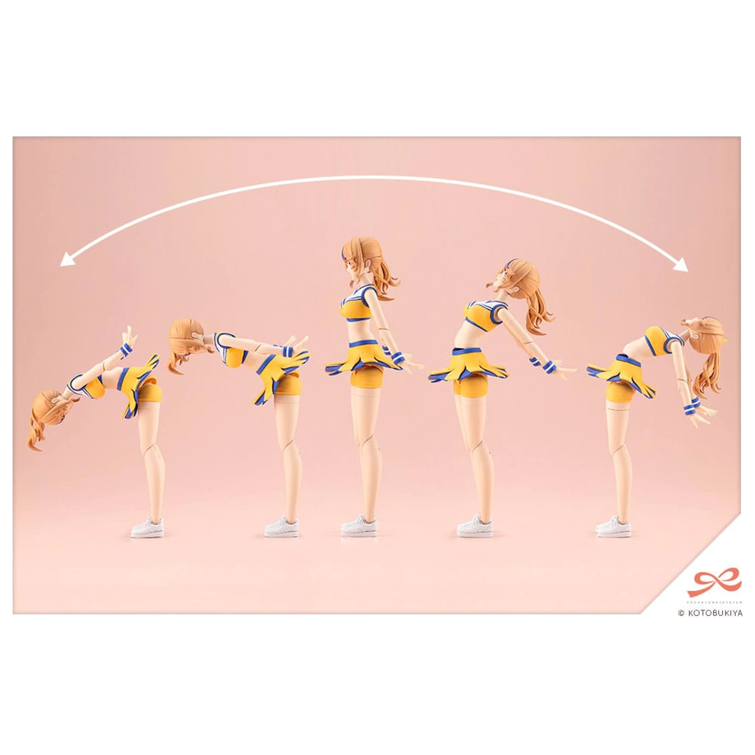 Sousai Shojo Teien 1/10 Seira Ichijo Cheerleading Costume Ver. Műanyag modell készlet 16 cm    termékfotó