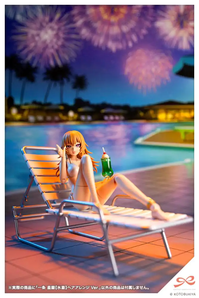 Sousai Shojo Teien 1/10 Seira Ichijo Swim Style Hair Arrange Ver. Műanyag modell készlet 16 cm   termékfotó