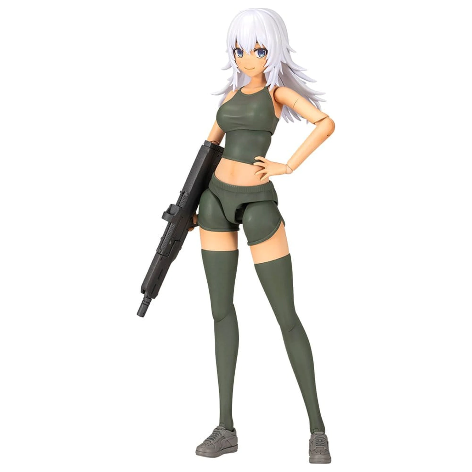 Sousai Shojo Teien 1/10 Training Wolf Műanyag modell készlet 16 cm termékfotó