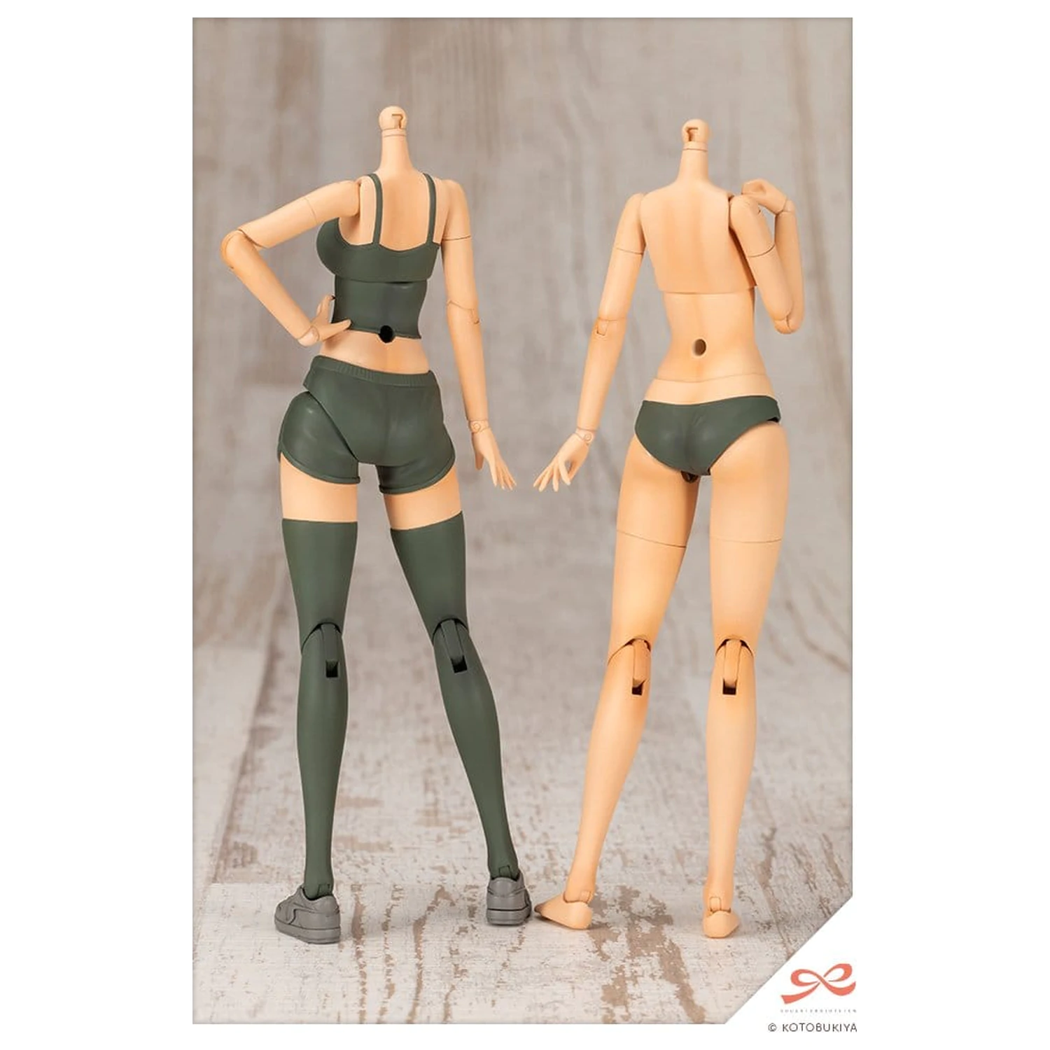 Sousai Shojo Teien 1/10 Training Wolf Műanyag modell készlet 16 cm termékfotó