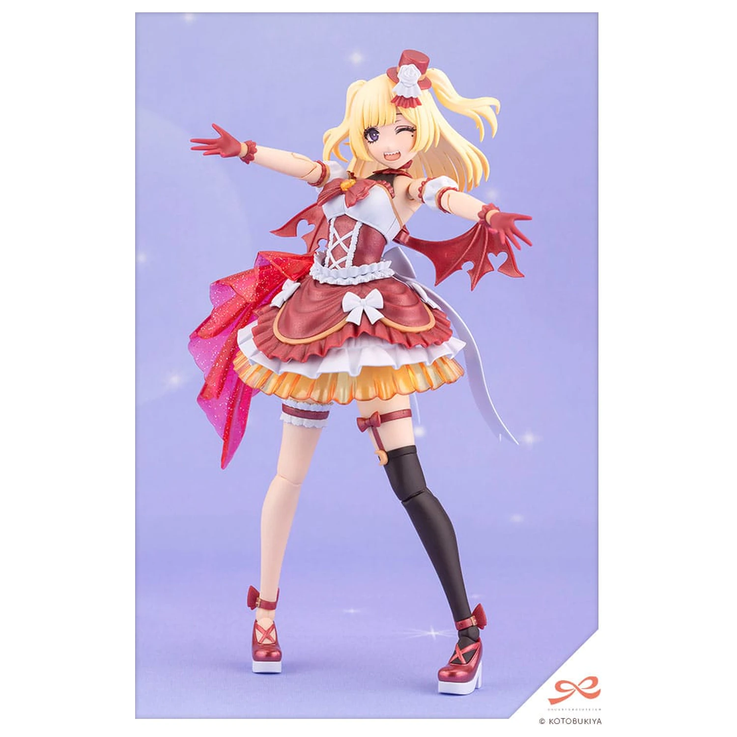 Sousai Shojo Teien 1/10 Yue Kisaragi Diva Costume Dreaming Style Strawberry Moon Műanyag modell készlet 16 cm   termékfotó